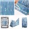 Foil Fringe Curtains Party Decorations - 2 Pack 3 x 8ft Tinsel Backdrop for Party Photo Backdrop Wedding Bridal Shower Bachelorette